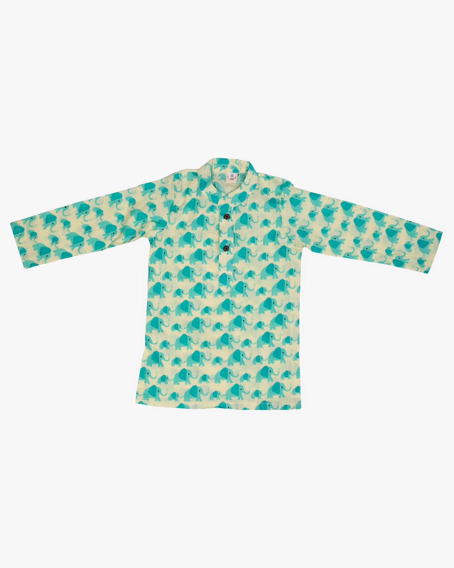 Ivory Elephant - Kurta Pajama