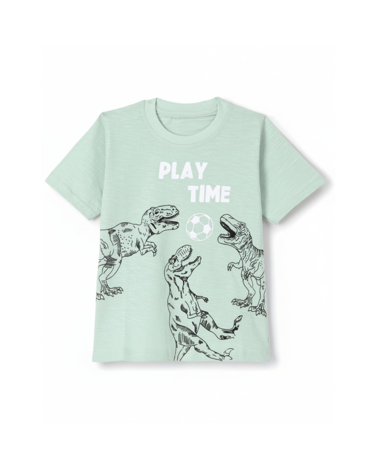 Dinosaur Print Premium Cotton T-Shirt for Boys