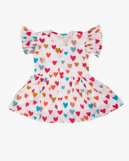 Heart Confetti Frock