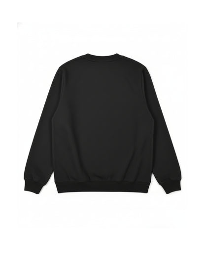 Olive Green Cotton Fleece Sweatshirt